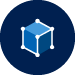 Icon for Transform-producten toont een eenvoudige hypercube