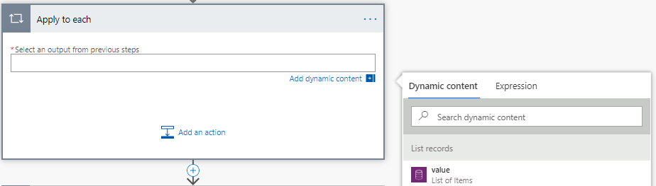 Select all opportunities from Dynamic content.