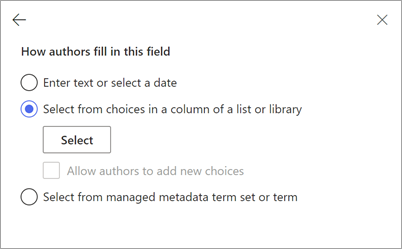 Screenshot of the template viewer showing the All placeholders panel for input from a SharePoint list.