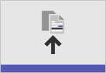 Teams upload and find files training icon.