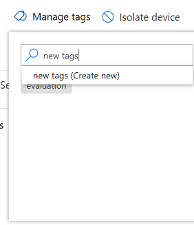 Image of adding tags on a device1.