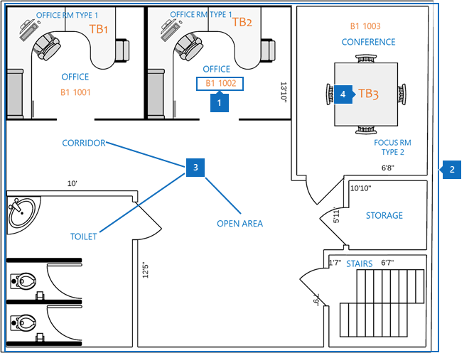 Best practices for Microsoft Search floor plans