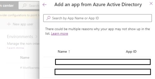 Screenshot shows how to add app from Microsoft Entra ID.