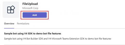 Screenshot show the option to upload the custom app in Teams.