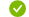 Green circular checkmark icon to indicate a success.