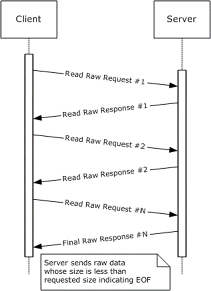 Read Raw request/response message flow