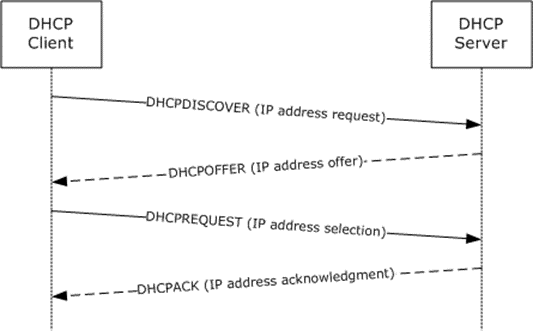 Basic DHCP process