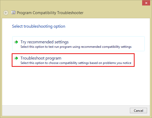 Screenshot for Outlook 2013 Compatibility mode setting.