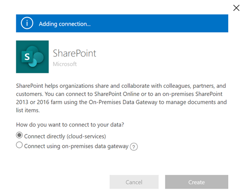 Connect to Sharepoint