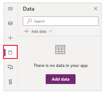 Select Data on the left-pane.
