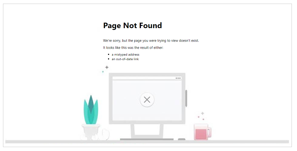Page Not Found.
