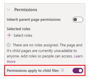 Child page child web files.
