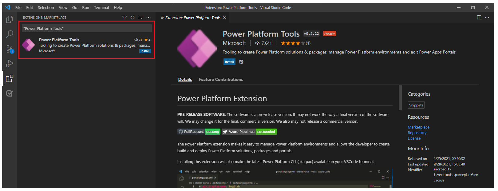 Select Power Platform Tools.