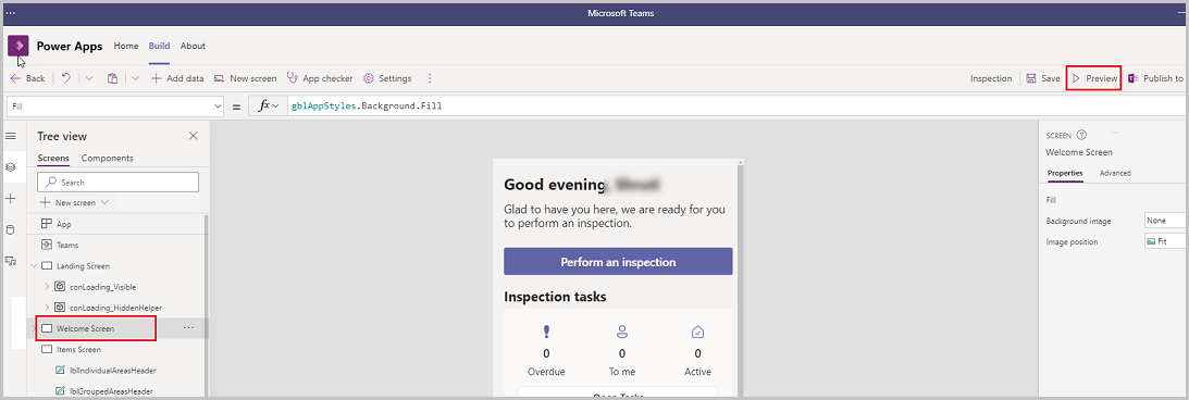 Preview Inspection App