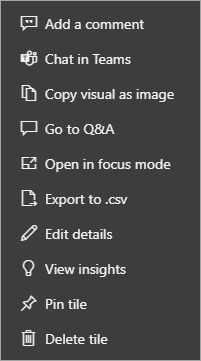Screenshot shows menu with nine options.