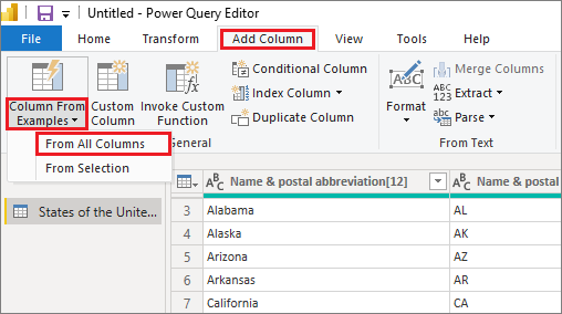 Select Add Column From Examples