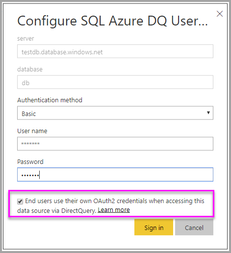 Configure Azure SQL server