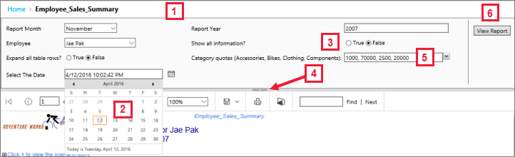 Report Parameters In Power Bi Report Builder Power Bi Microsoft Docs