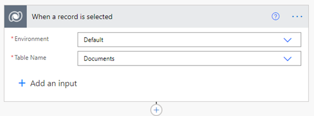 Low trigger using the SharePoint documents table from Dataverse