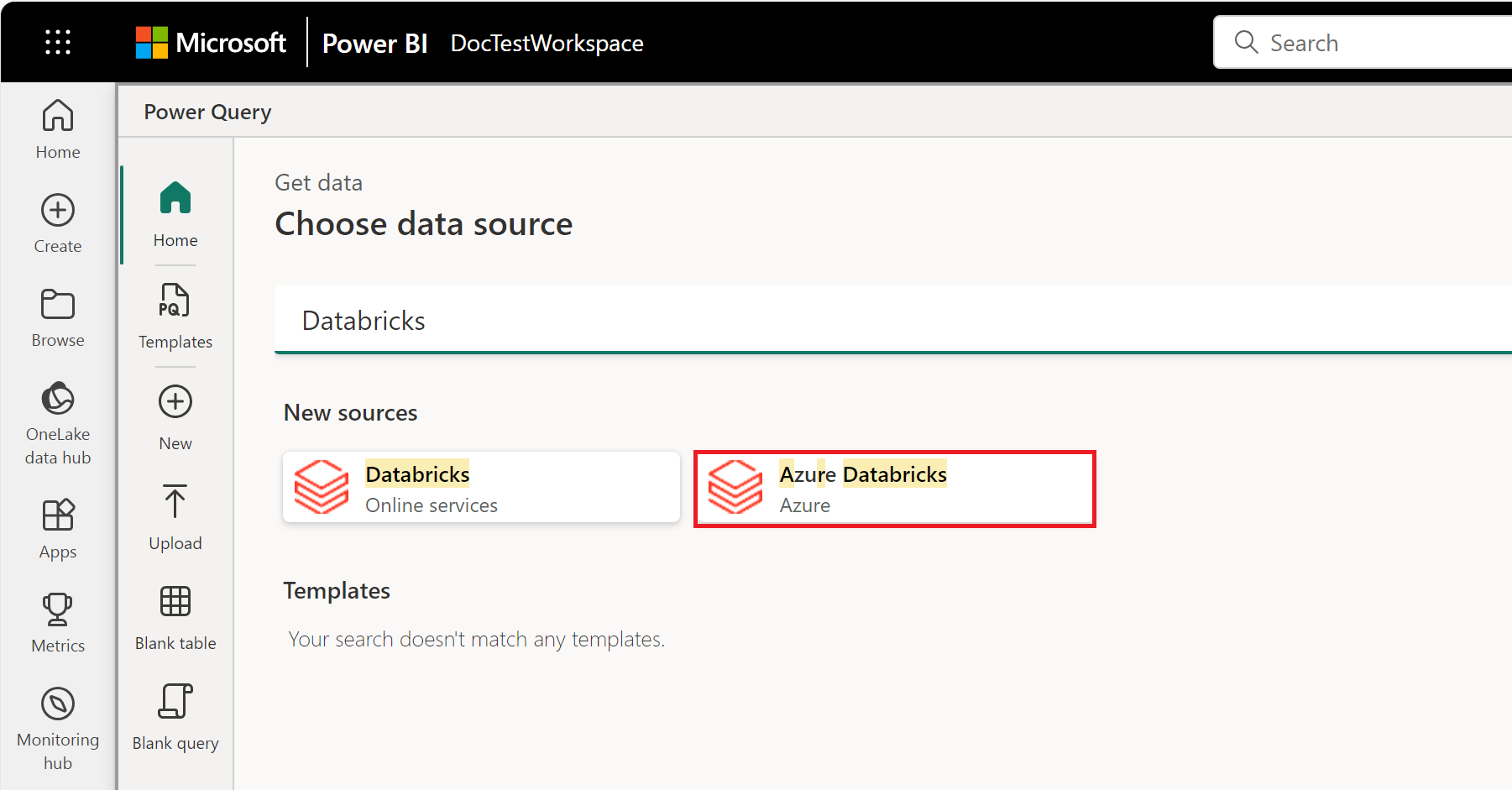 Image of the Databricks connectors.