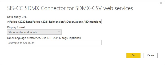 SIS-CC SDMX Connect to Data.