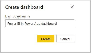 Add a name for the dashboard