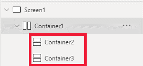 Add vertical containers.