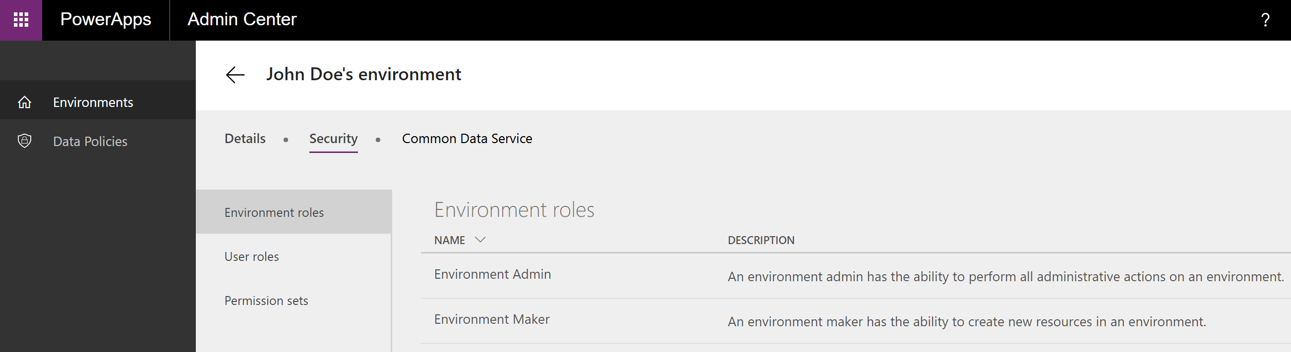 powerapps assign license to environment