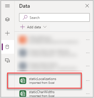 Statis localization connection