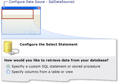 Configure the Select Statement