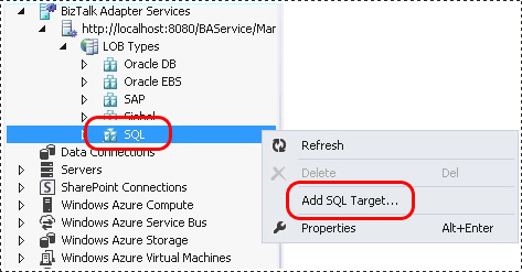 Add an SQL LOB Target