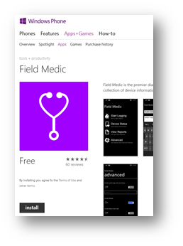Install the field Medic app