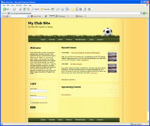 Club Website Starter Kit