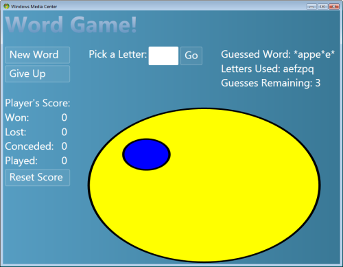 Word Game screen shot