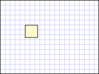A RectangleGeometry drawn at (50,50)