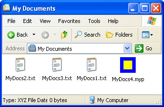 Custom icon for .myp files
