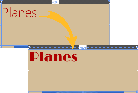 Blend custom font before & after