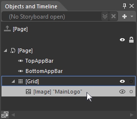 Blend Objects and Timeline panel