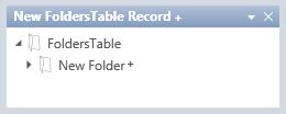 Shows an unsaved New Folder workpad.