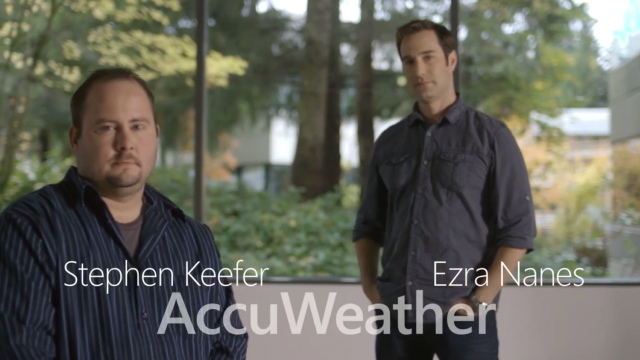 AccuWeather - Building for Windows 8