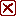 maroon cross mark sign