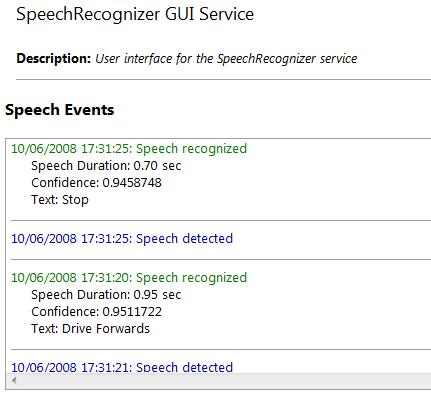 Speech Recognizer Gui