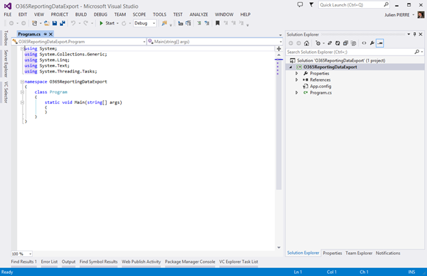 Visual Studio Project