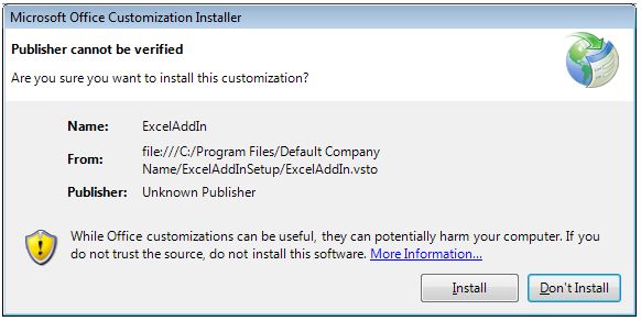 Microsoft Office Customization Installer