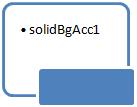 solidBgAcc style label