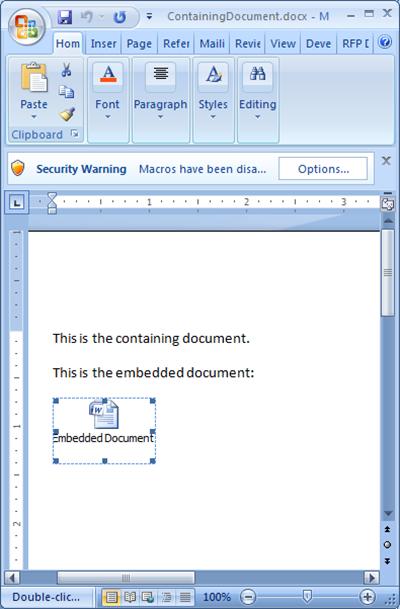 ContainingDocument.docx open in Word