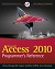Access 2010 Programmers Reference book cover