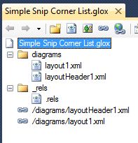 Components shown in the OPC editor