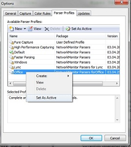 Set Office parsers to active