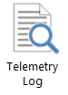 This icon represents the Telemetry Log.
